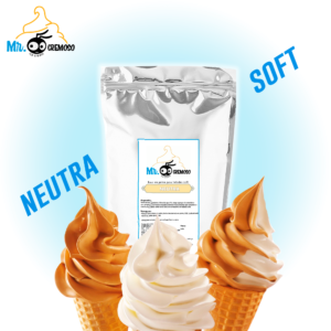 base de helados en polvo